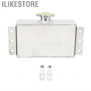 Ilikestore Coolant Overflow Tank 1L Aluminum Alloy Universal Expansion Reservoir for Car Refitting