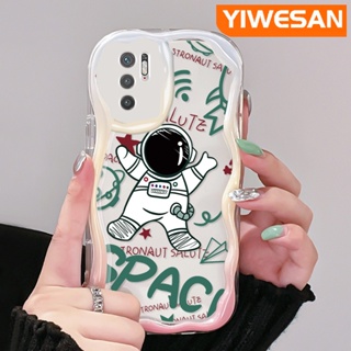 เคสโทรศัพท์มือถือแบบนิ่ม ใส กันกระแทก ลายการ์ตูนนักบินอวกาศ สําหรับ Xiaomi POCO M3 Pro 4G M3 Pro 5G Redmi Note 10 5G Note 10T Note 10 Pro Max