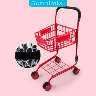 [Sunnimix1] รถเข็นซูเปอร์มาร์เก็ต ขนาดเล็ก ของเล่นสําหรับเด็กผู้ชาย และเด็กผู้หญิง