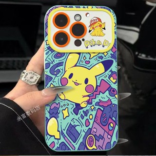 เคสโทรศัพท์มือถือนิ่ม ลายการ์ตูนปิกาจูน่ารัก สําหรับ Apple Iphone 14promax 13pro 12 11 7p JJ3I