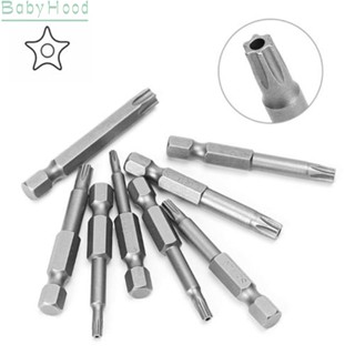 【Big Discounts】8Pcs/Set Security Magnetic Electric 1/4 inch 6.35mm Extra Long Screwdriver Bits#BBHOOD