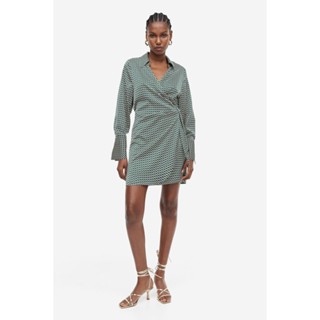 H&amp;M  Woman Satin wrap dress 1179962_1