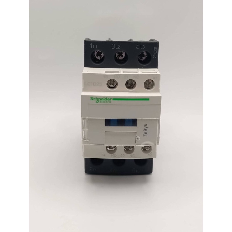 ของแท้ Schneider  LC1D25  LC1D25M7 220VAC AC 3เฟส Contactor 3P 25Aขดลวดแรงดันไฟฟ้า 50/60Hz ออกได้เฉพาะบินเงินสดเท่านั้น