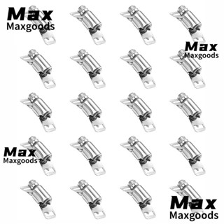 Maxg แคลมป์รัดท่อไอเสีย สเตนเลส 304 สีเงิน DIY 20 ชิ้น