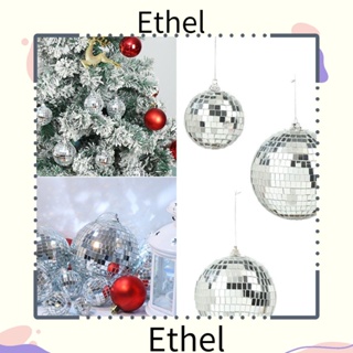 Ethel1 ลูกบอลแก้วสะท้อนแสง DIY สําหรับตกแต่งเวที ของขวัญคริสต์มาส