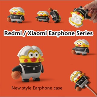 เคสหูฟัง แบบนิ่ม ลายการ์ตูน สําหรับ Redmi Xiaomi