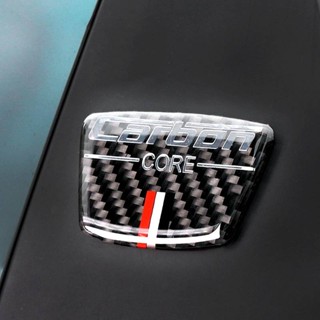 Car Universal Carbon Fiber Sticker Fender Window B- Pillar Decoration Car Badge Sticker Mercedes-Benz BMW Audi Car Badge Sticker Notw