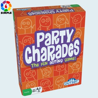 Party Charades Game – Contains 500 charades – Great Family Game for 2 or More Players Ages 10 and up