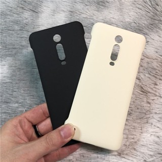 เคสโทรศัพท์มือถือ PC แบบแข็ง ผิวด้าน ไร้กรอบ ป้องกันลายนิ้วมือ สําหรับ Xiaomi 9T Redmi K20 K30 Pro Poco F2 Pro