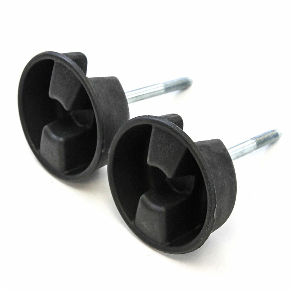 2 ชิ้น Hardtop Freedom Top ติดตั้งลูกบิดสกรู 1CJ57DX9AC สําหรับJeep Wrangler 2007-2017