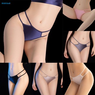 【HODRD】Women Oily Briefs Panties Seamless Sexy Thongs Underwear Briefs Knicker【Fashion】