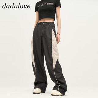 DaDulove💕 New American Style Street Casual Pants High Waist Loose Parachute Pants Womens Plus Size Jogging Pants