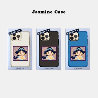 Casetify เคส TPU นิ่ม ลายเจ้าหญิง การ์ด จัสมิน สําหรับ IPhone 14 13 12 11 Pro MAX Mini XS MAX XR X SE 6 6S 7 8 Plus