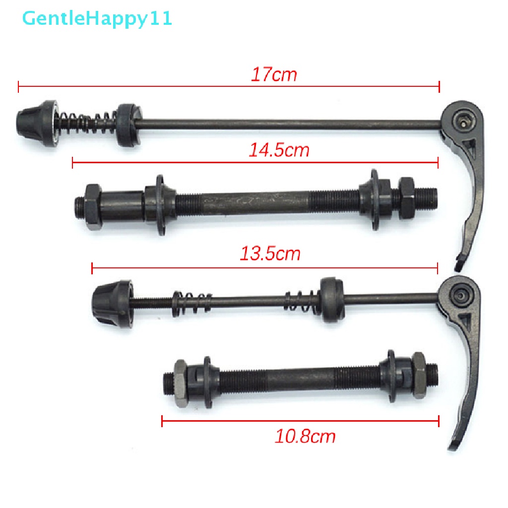 GentleHappy Quick RELEASE + ก้านปล่อยเพลาด้านหน้าด้านหลังแบริ่งด้านหน้าและด้านหลังจักรยานเสือหมอบอุปกรณ์ดัดแปลงเพลาหลัง ราคา ถูกที่สุด ดีลบีเคเค แกลเลอรีภาพที่ 8