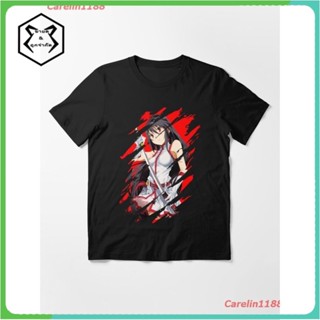 เสื้อเชิ้ตแขนสั้น เสื้อยืดผ้าฝ้าย แขนสั้น คอกลม New Akame Ga Essential T-Shi