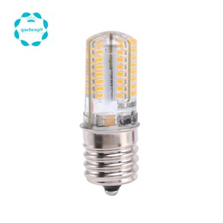 ซ็อกเก็ตหลอดไฟ E17 5W 64 LED 3014 SMD สีขาวอบอุ่น AC 110V-220V