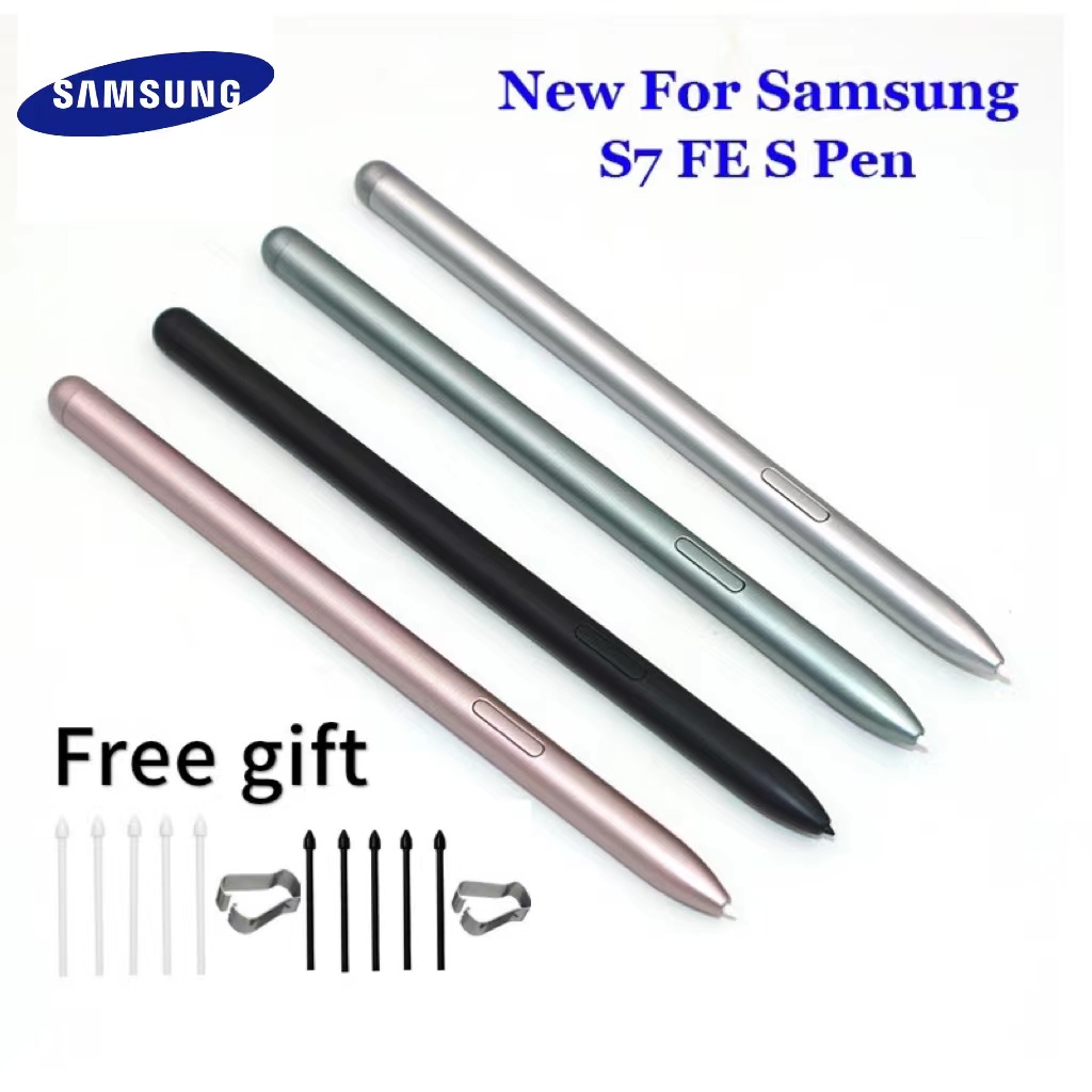 ปากกาสไตลัสแม่เหล็กไฟฟ้า S-Pen ไม่มีบลูทูธ สําหรับ Samsung Galaxy Tab S7 FE Stylus Spen LTE SM-T735 T733 S7fe