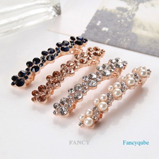 Fancy แฟชั่น 5 สี เกาหลี คริสตัล มุก กิ๊บติดผม หรูหรา ผู้หญิง ปิ่นปักผม กิ๊บติดผม ที่คาดผม เครื่องประดับผม