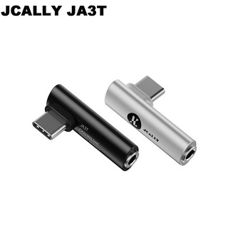 Jcally JA3T อะแดปเตอร์ถอดรหัสเสียงดิจิทัล CX31993 DAC Type-C เป็นปลั๊ก L 3.5 มม. Hifi 32bit 384KHz