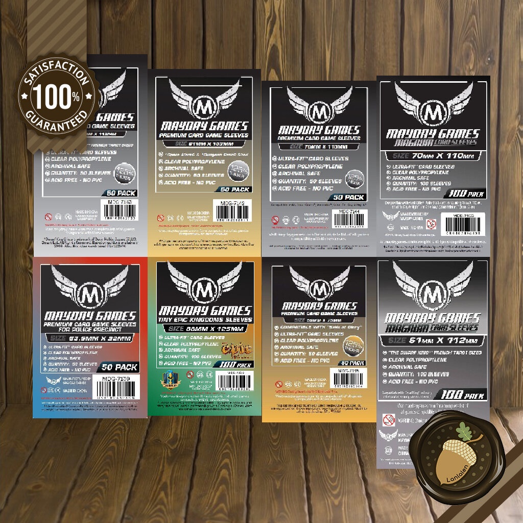 [S] Mayday Games: Premium Sleeves