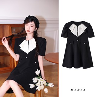 MANSA Hepburn dress เดรสราตรี ผู้หญิง