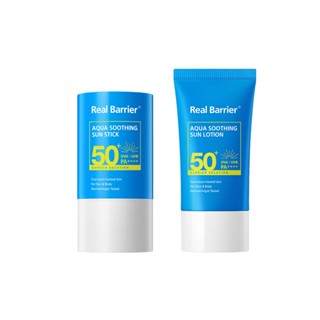 Real Barrier Aqua Soothing Sun Stick/Aqua Soothing Sun Lotion SPF50+, PA+++