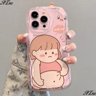 ✅เคสโทรศัพท์มือถือแบบนิ่ม ใส กันกระแทก ลายผู้หญิงหน้าท้อง สีครีม สําหรับ Iphone 14 13promax 12 11 7 8p xs xr