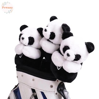 PEWANY Outdoor Sports Golf Club Head Cover for 460CC No.1 Driver Wood Head Cover Animal Club Head Cover Accessories Soft Fleece Wood Golf Covers Wood Head Covers Golfer Gift Panda Golf Headcover Protector