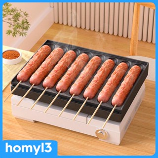 [Homyl3] กระทะทําไส้กรอก 8 ช่อง ไม่เหนียวติด DIY สําหรับทําอาหารเช้า ห้องครัว