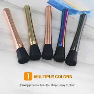 พร้อมส่ง ที่บดน้ำแข็ง ไม้บดค็อกเทล แท่งบดผลไม้ สแตนเลส 304 ไม้บดเครื่องดื่ม ค็อกเทล มิกเซอร์ ไม้ตำ-ขยี้มะนาว ใบสะระแหน่