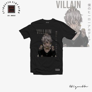 พร้อมส่ง Anime Shirt - ETQTCo. - Boku no Hero Academia - Shigaraki การเปิดตัวผลิตภัณฑ์ใหม่ T-shirt