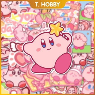 สติกเกอร์ ลายการ์ตูน Star Kirby กันน้ํา สําหรับตกแต่งโทรศัพท์มือถือ แท็บเล็ต