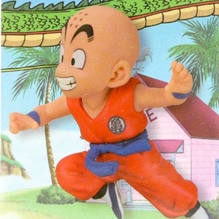 Krillin ของแท้ JP แมวทอง - WCF Banpresto [โมเดลดราก้อนบอล]