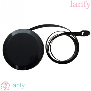 Lanfy เทปวัดแบบสองด้านขนาด 1.5 เมตร 60 นิ้วสีดำ