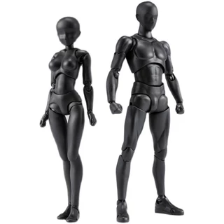 จัดส่งทันที SHF Human Mannequin ฟิกเกอร์ หุ่นโมเดล ชาย หญิง หุ่นฟิกเกอร์มนุษย์ ขยับได้ สําหรับศิลปิน