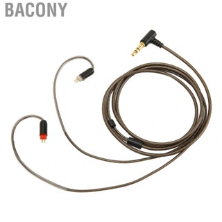 Bacony Replacement Headphone Cord  Headphone Upgrade Cable 2 Pin 0.78mm Rustproof Flexible Silver Plated Copper  for ZS5 for ZSR