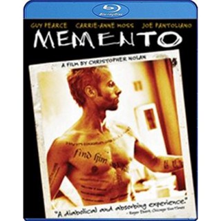 แผ่น Bluray หนังใหม่ Memento (2000) ภาพหลอนซ่อนรอยมรณะ (เสียง Eng/ไทย | ซับ Eng/ ไทย) หนัง บลูเรย์