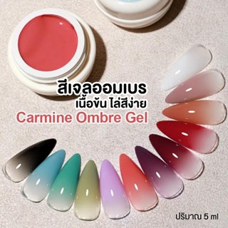 EPG Ombre Gel - AS สีเจลออมเบร เนื้อข้น ใช้เพ้นท์หรือไล่สีง่าย แบบกระปุก ปริมาณ5ml