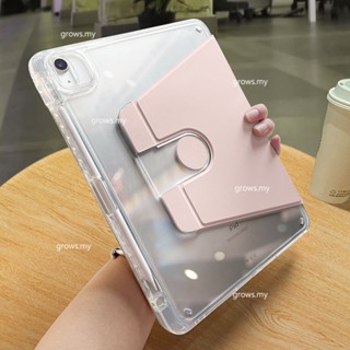 เคสใส หมุนได้ 360 องศา พร้อมที่ใส่ดินสอ สําหรับ Huawei Matepad 11 2023 pro 11 10.4 2022 2020 Matepad 11