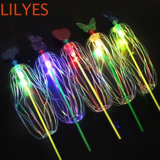 Lilyescub ไม้กายสิทธิ์คอสเพลย์ LED เรืองแสง ของเล่นสําหรับเด็ก