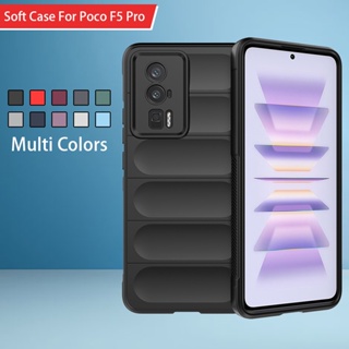 เคสโทรศัพท์ซิลิโคน TPU แบบนิ่ม กันกระแทก ป้องกันกล้อง สําหรับ Poco F5 Pro PocoF5 F5Pro 5G Xiaomi 2023