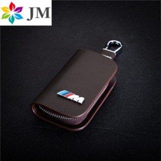 พร้อมส่ง เคสกุญแจรีโมทรถยนต์ หนังวัวแท้ สําหรับ BMW 24 ชั่วโมง E38 x7 f02 M 3 Series 5 Series X1 X3 X5 X6