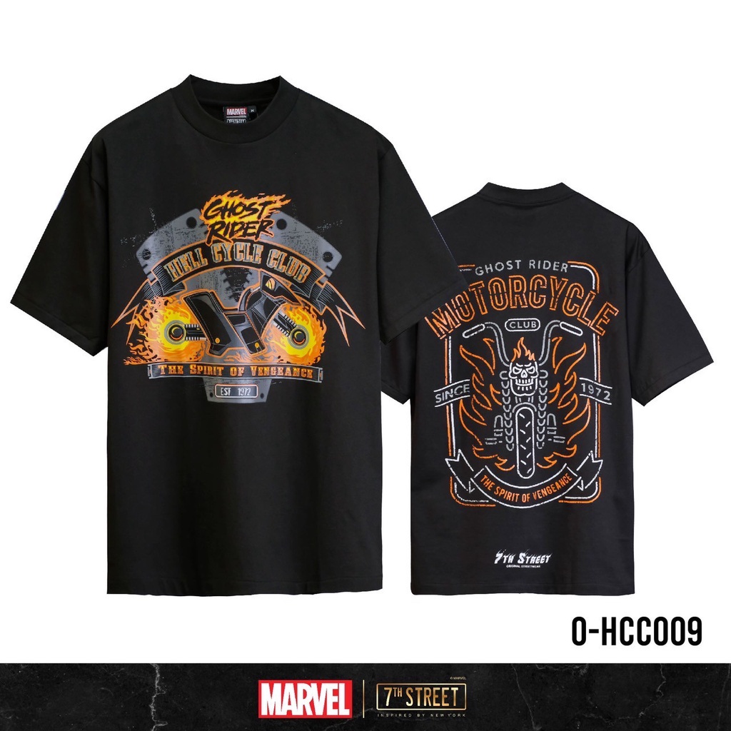 GUC เสื้อแขนสั้น 7th street Marvel Oversize รุ่น O-HCC009 ของแท้ 100%