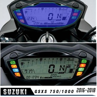 อัลตราซัพพลายเออร์ GSX-S 750 GSX-S 100016 17 18 คลัสเตอร์ ป้องกันรอยขีดข่วน เครื่องวัดความเร็ว ฟิล์มป้องกันหน้าจอ สติกเกอร์รูปลอก สําหรับ Suzuki GSXS 750/1000