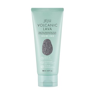 [The Face Shop] Jeju Volcanic Lava โฟมล้างหน้า ทําความสะอาดรูขุมขน 140 มล.