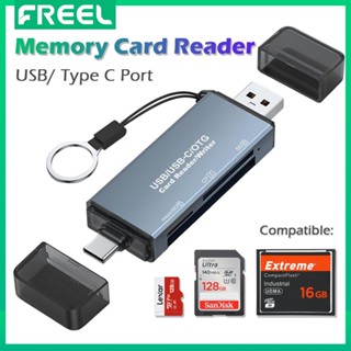 อะแดปเตอร์การ์ดรีดเดอร์ Micro SD SD CF USB C USB 3.0 เป็นการ์ดรีดเดอร์หน่วยความจํา สําหรับกล้องภายนอก SD SDHC SDXC MicroSD สําหรับคอมพิวเตอร์ PC MacBook Air Pro Samsung Galaxy S22