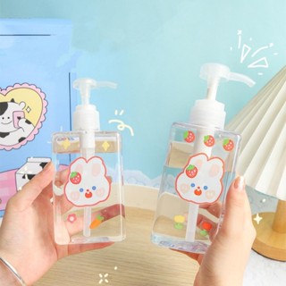 💦ฟรีสติ๊กเกอร์🍑 ขวดปั๊ม ขวดเติม ขวดเปล่า ใส่สบู่เหลว ครีมอาบน้ำ ได้ ผลิตฟองโฟมได้