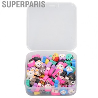 Superparis Polymer  Beads Bracelet Beads  Face  for Craft