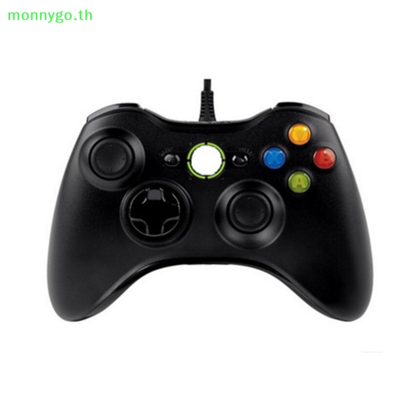 Monnygo จอยแพดควบคุมเกม แบบใช้สาย สําหรับ Xbox 360 & PC 7 8 10 TH