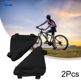 【Anna】Triangle Bag Cycling Mountain Bike Outdoor Phone Bag Tools Wallets Bag